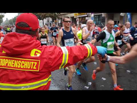 Die DLRG beim Berlin Marathon 2017