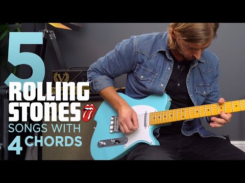 Play 5 Rolling Stones songs with 4 chords