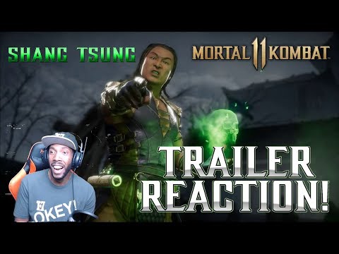 MK11: SHANG TSUNG TRAILER REACTION! OMG - Nightwolf, Sindel,Spawn Confirmed
