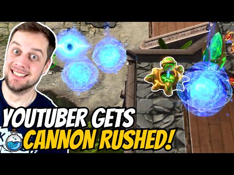 uThermal faces MaNa's Cannon Rush! | Cannon Rush in Grandmaster #137 StarCraft 2