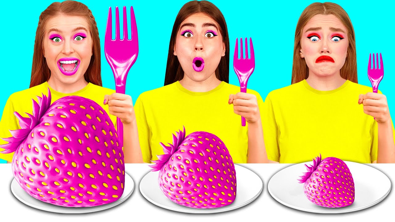 Big, Medium and Small Plate Challenge | Funny Situations