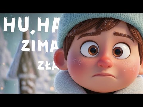 Hu, hu, ha! Nasza zima zła ❄️☃️ Piosenka zimowa dla dzieci (3D)