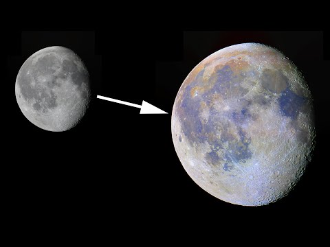 How to photograph a mineral moon
