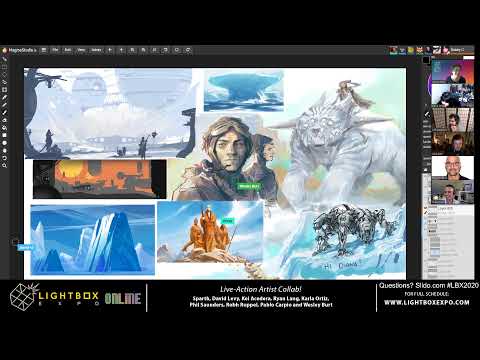 Schoolism Live Action Artist Collab!