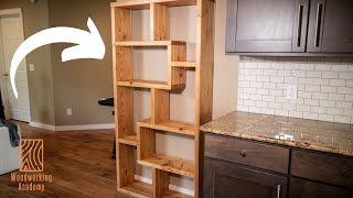 Making a Bookshelf with Cheap Lumber