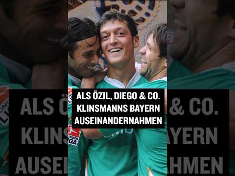 Video Thumbnail: Als Werder Klinsmanns Bayern auseinandernahm #shorts