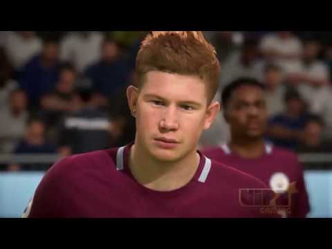 FIFA 18 -  Manchester CIty Player Faces