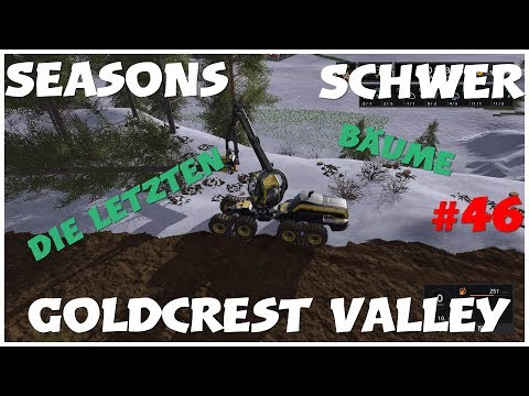 Ls17/PS4/Live/#46/Goldcrest Valley auf Stufe schwer/Endspurt! Die letzten Bäume werden gefällt!