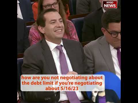 Q: How Are You Not Negotiating About The Debt Limit If You're Negotiating About It?