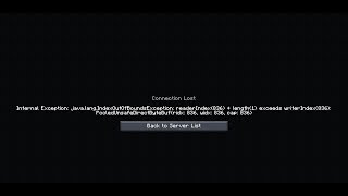 Download the video "[5 Ways To Fix Minecraft Error] Internal Exception: java.lang.IndexOutOfBoundsException"