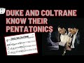 Pentatonics in "Take the Coltrane"