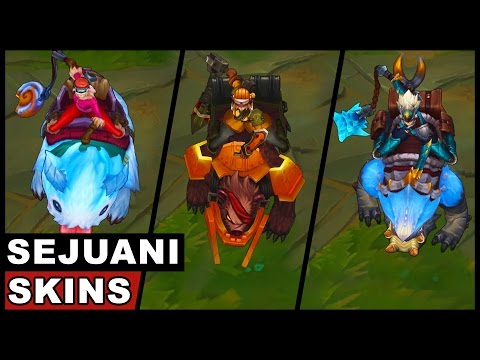 All Sejuani Skins Spotlight (League of Legends)