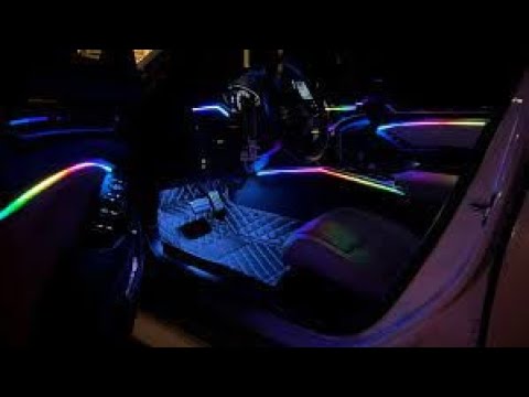 2018-2022 Honda Accord ambient interior lighting, detailed install