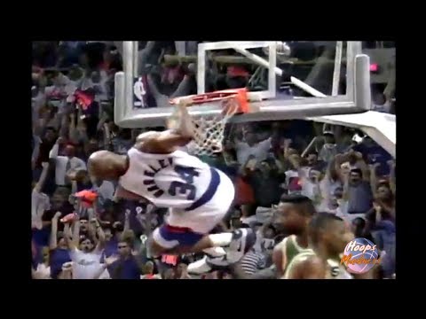 Charles Barkley Breaks His Playoffs Point Record With a Monster Putback Dunk! Attention MJ!