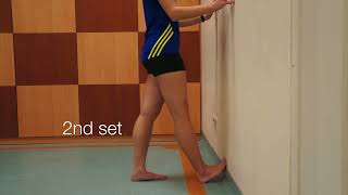 NUHS Physiotherapy - Gastrocnemius Stretch