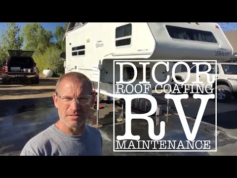 Truck Camper Liquid Roof, Dicor EPDM Acrylic Sealer
