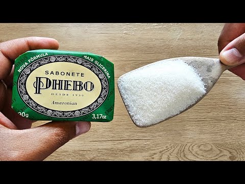 Just mix 2 SOAPS with SUGAR and you no longer need to buy it at the store.