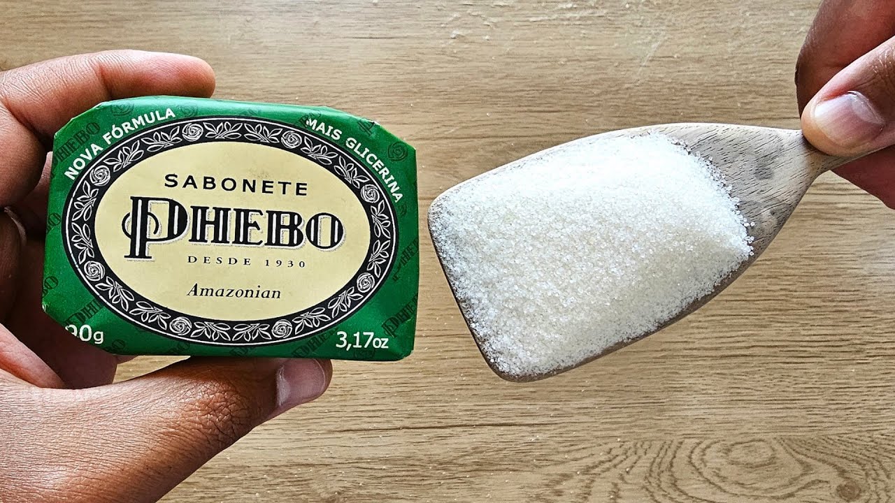 É só bater 2 SABONETES com AÇUCAR e não precisa mais comprar no mercado