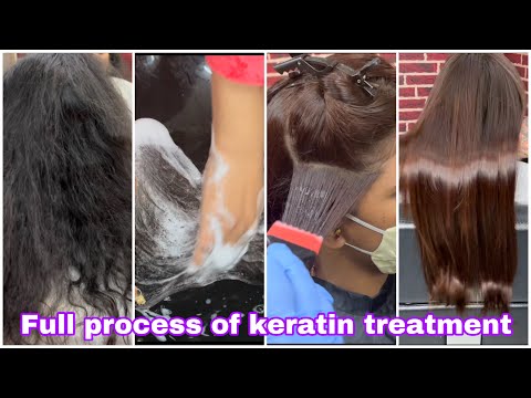 Full details process of keratin...