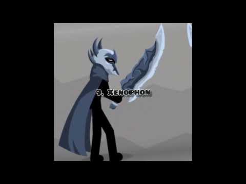 "Top 10 Strongest Characters in Stick War: Legacy" #stickwarlegacy