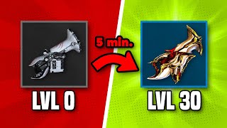 The BEST Archgun Leveling in Warframe!
