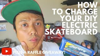 HOW TO BALANCE 🔌 CHARGE A LIPO 🔋 BATTERY - DIY ELECTRIC SKATEBOARD