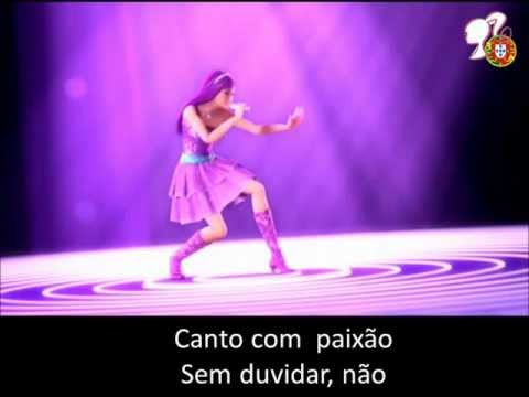 Barbie princesa e a pop star "Aqui estou" PT-PT