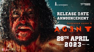 AGENT Release Date Announcement (Telugu)| Akhil Akkineni | Mammootty | Surender Reddy | Anil Sunkara