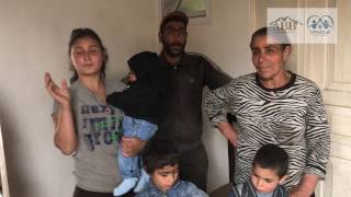 Our Visit to Artashat - 2 Families in Dire Condition - 5/1/17 in Artashat, Armenia.