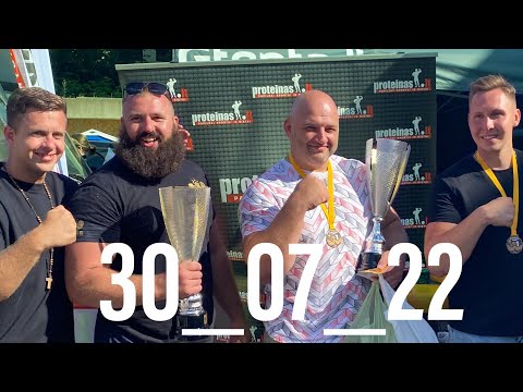 Mindaugas Dulskas “BOCMANO RANKA” 2022 MEN OVERALL RIGHT HAND ARMWRESTLING COMPETITIONS IN LT & 105+