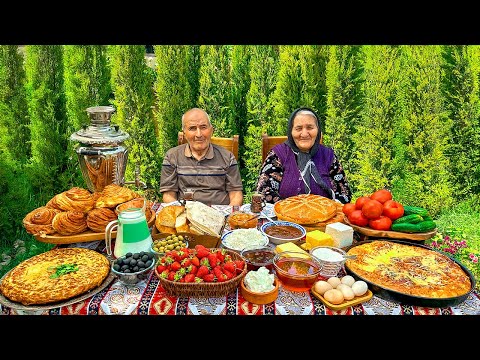 A Day in the Village: Preparing Azerbaijani Breakfast for the Whole Family!