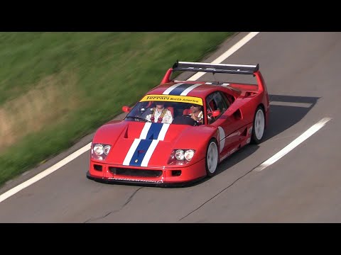 Street Legal Ferrari F40 LM - Exhaust SOUNDS On the Public ROADS!