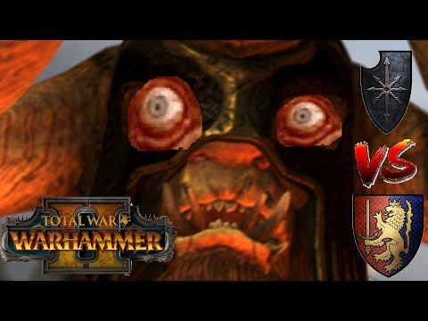Chaos vs Bretonnia | SHAGGOTH HUNTING - Total War Warhammer 2