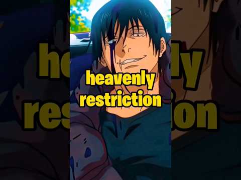 What is heavenly restriction? #jujutsukaisen #toji #tojifushiguro #jjkseason2