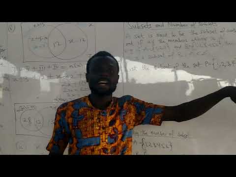 Subset and number of subset.