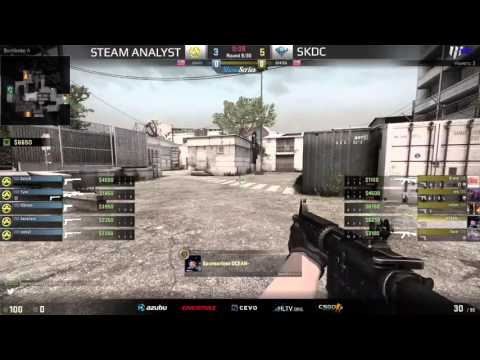 $2,500 RGN Showseries Semifinals   SKDC vs SteamAnalyst bo3 Map 1 on Cache