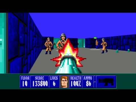 Wolfenstein 3D E2F10 (Secret Floor)