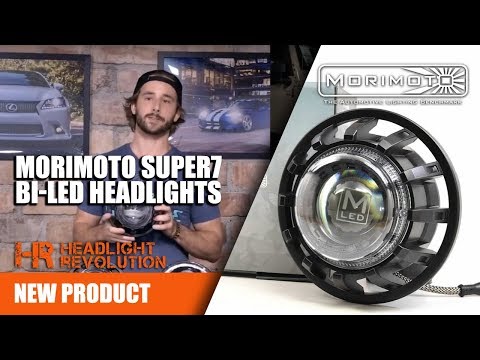 Morimoto Super7 Bi-LED Modular 7" Jeep Headlights Now Available at Headlight Revolution