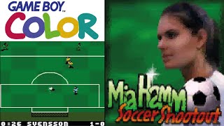 Mia Hamm Soccer Shootout - Game Boy Color - C&M Playthrough
