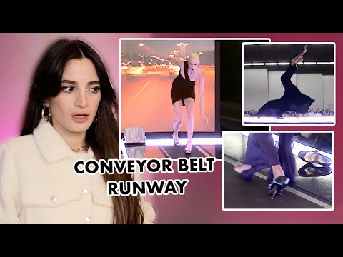 Models FALL on CRUEL Conveyor Belt RUNWAY on America's Next Top Model