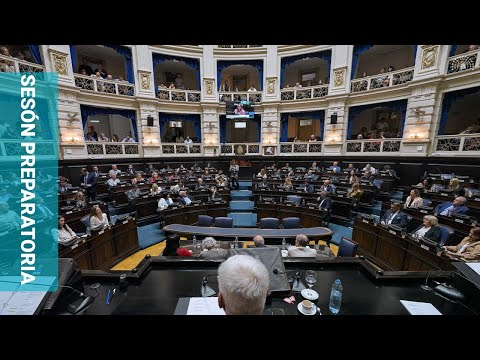 Sesión Preparatoria en la Cámara de Diputados de la Provincia