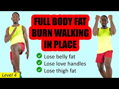45 Minute Intense Running Workout at Home for Slimming 400 Calories
