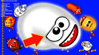 Worms Zone Magic Slither Snake - The little worm suddenly grew bigger | XMOOD ROY
