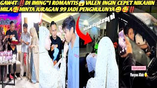 Download lagu GAW4T‼️VALEN CAN'T STAND UP THE ROMANCE OF HAPPY ASMARA & GILGA SAHID, WANTS TO MARRY MILA QUICKL... mp3