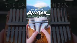 Avatar: The Last Airbender - The Avatar&#39;s Love | Kalimba Cover  #Shorts