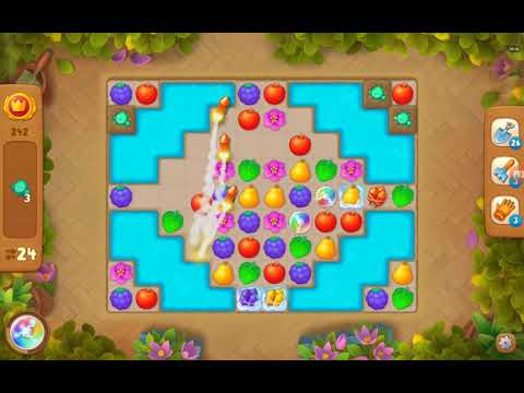 Gardenscapes Level 242