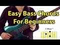 Easy Bass Guitar Chords for Beginners