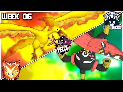 MOLTRES IS SCORCHING HAWT!!! - IBA S4W6 Draft League - Pokemon Sword and Shield Wifi Battle