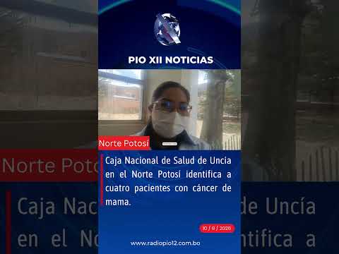 Caja Nacional de Salud de Uncía - Norte Potosí, identifica a cuatro pacientes con cáncer de mama.