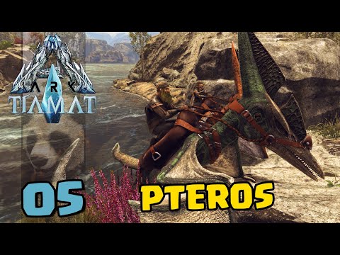 DOMAMOS NOSSOS PTEROS! - TIAMAT - ARK:SURVIVAL EVOLVED -  #05